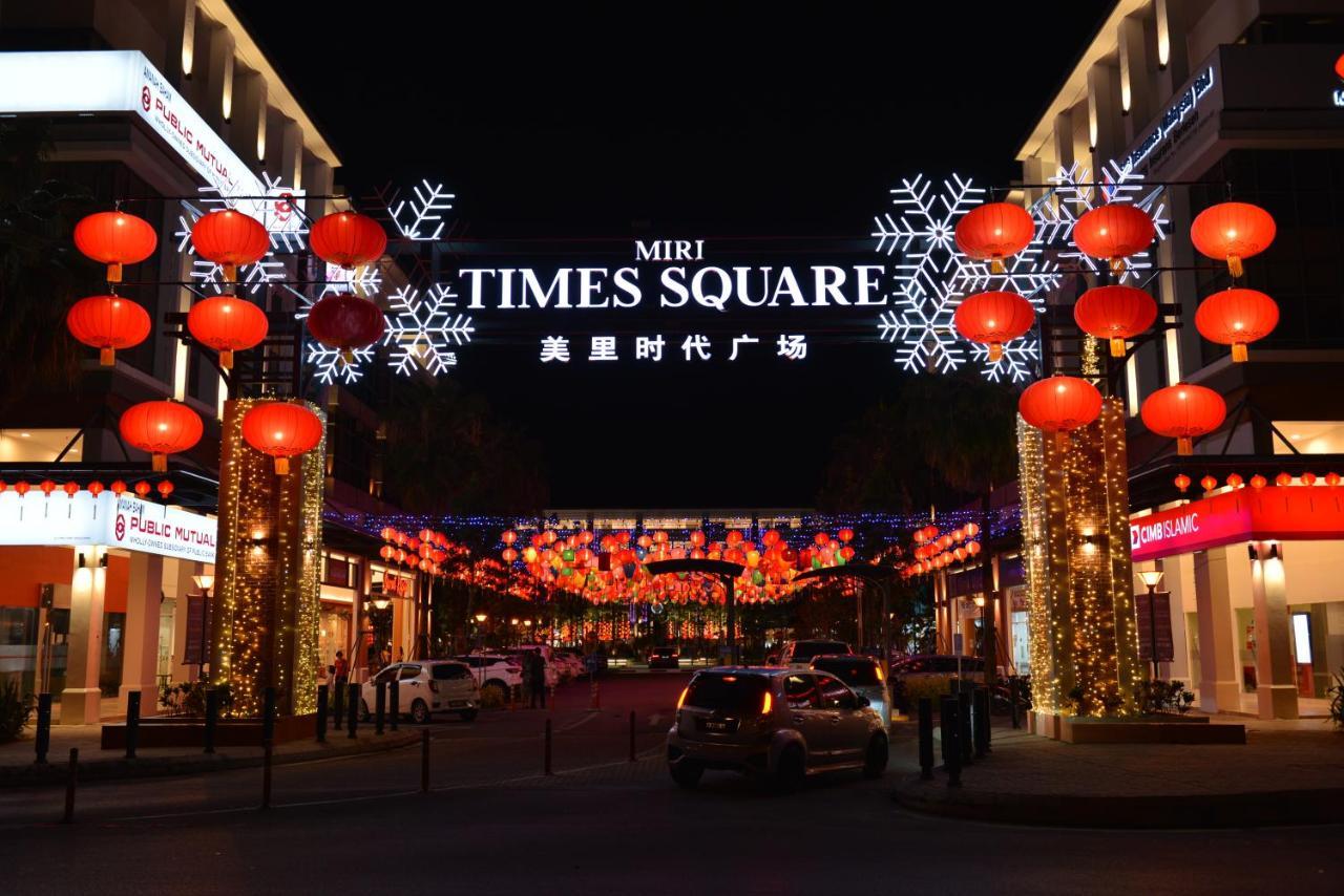 My Daily Homestay - Miri Times Square Exterior foto